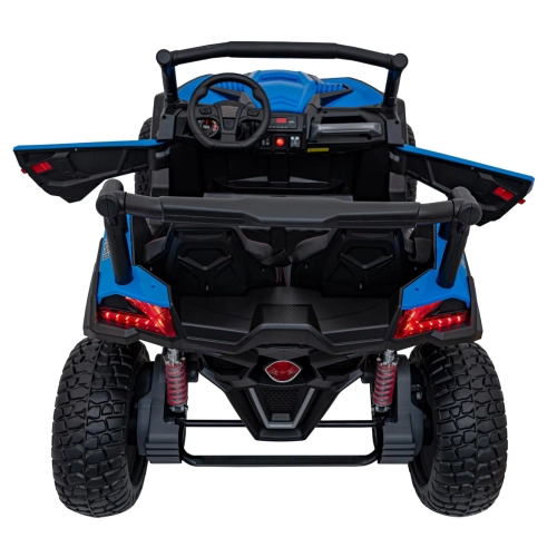 Duży Buggy dla dzieci UTV X3 Off-Road 2-osobowy 4 x 200W Niebieski BBH-028.NIE
